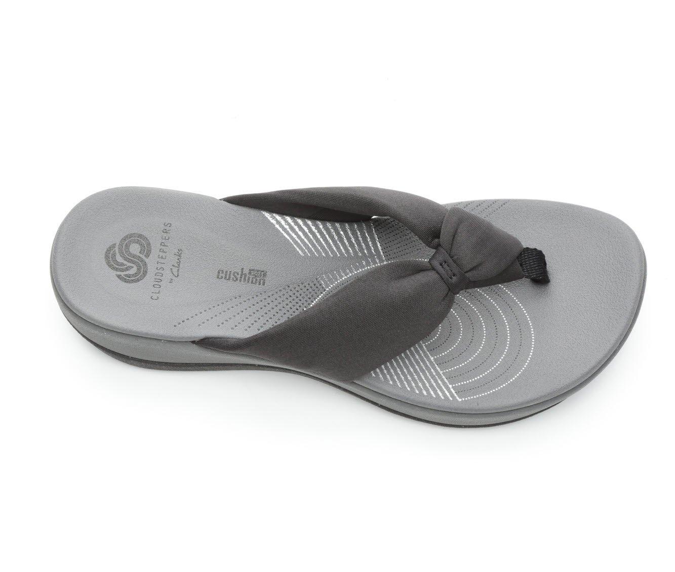 Women s Clarks Arla Glison Cloudsteppers Flip Flops Shoe Station