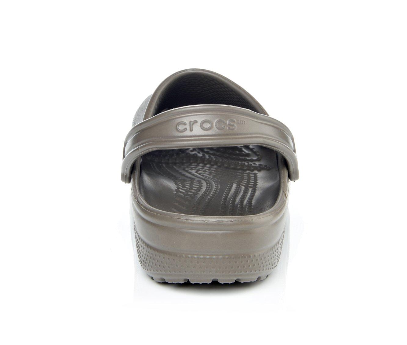 Crocs adult classic online metallic clogs