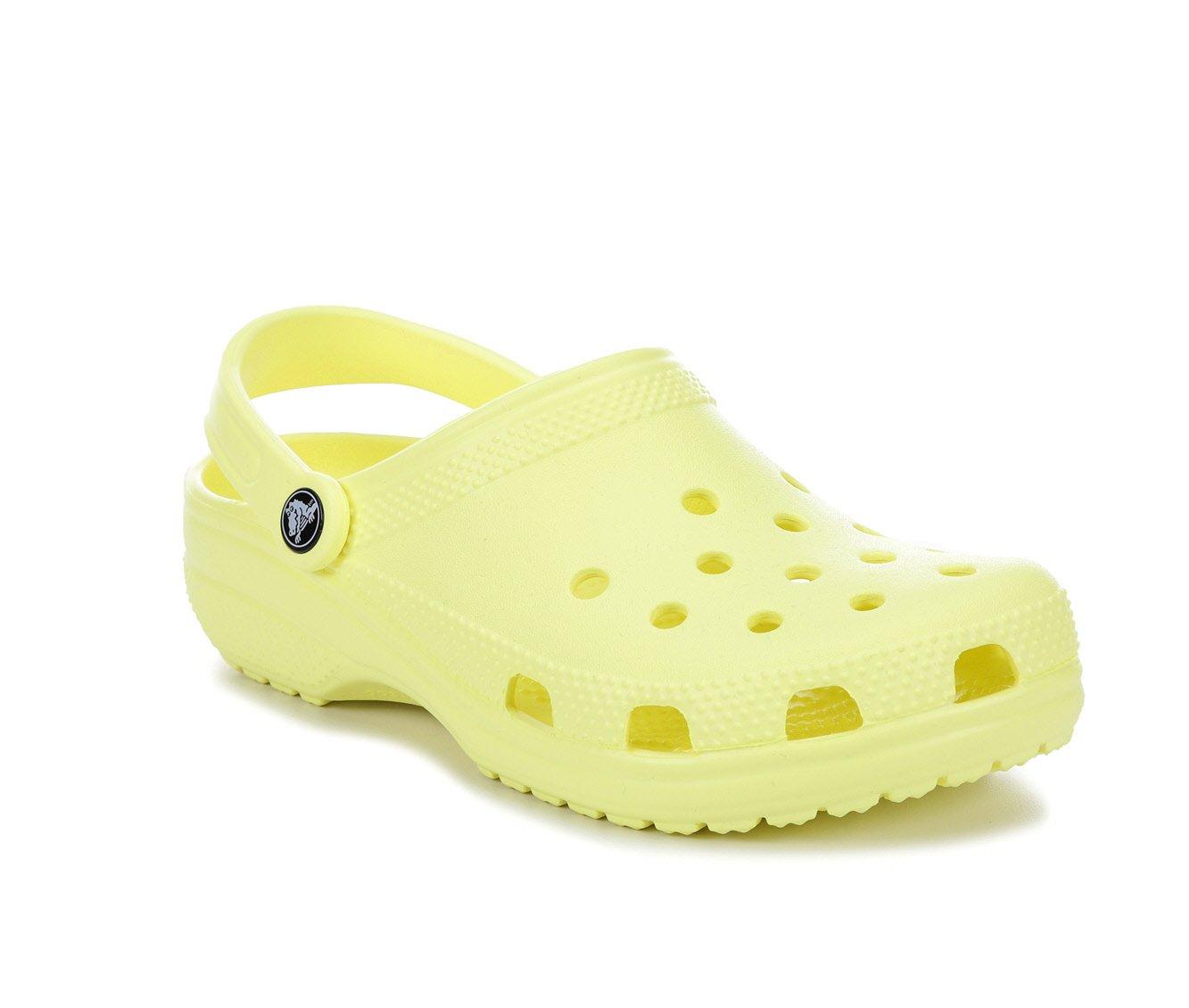 Pastel best sale yellow crocs