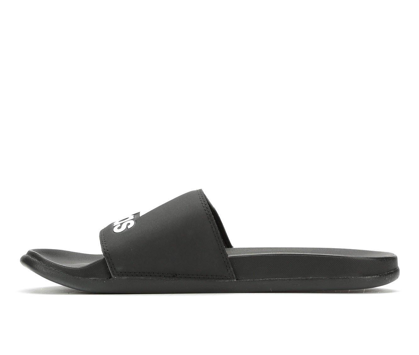 Men's Adidas Adilette Cloudfoam + Logo Sport Slides