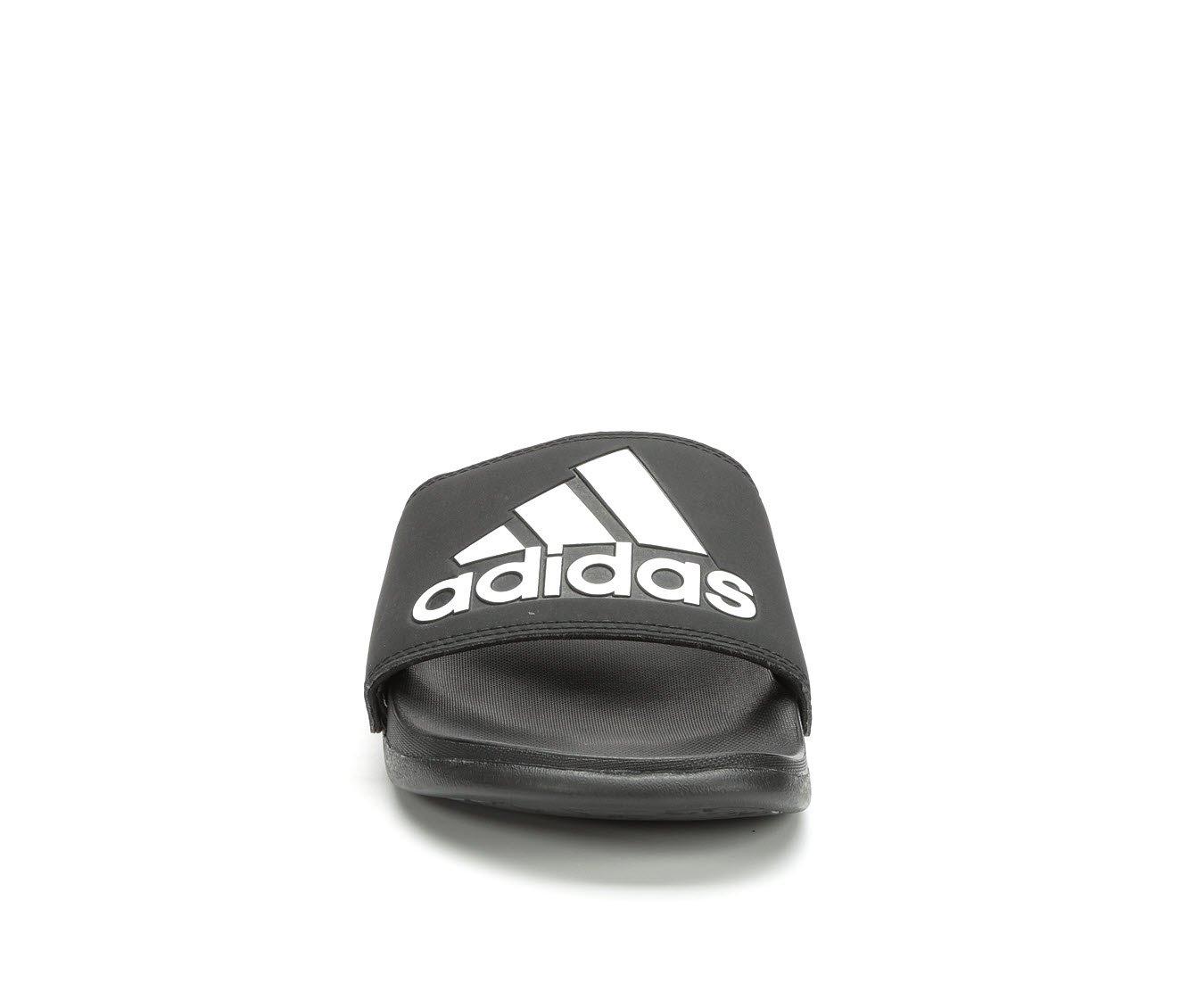 Men's Adidas Adilette Cloudfoam + Logo Sport Slides