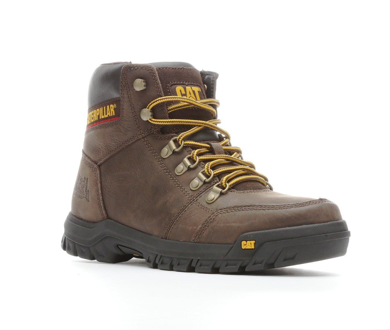 Men's Caterpillar Outline Soft Toe Work Boots