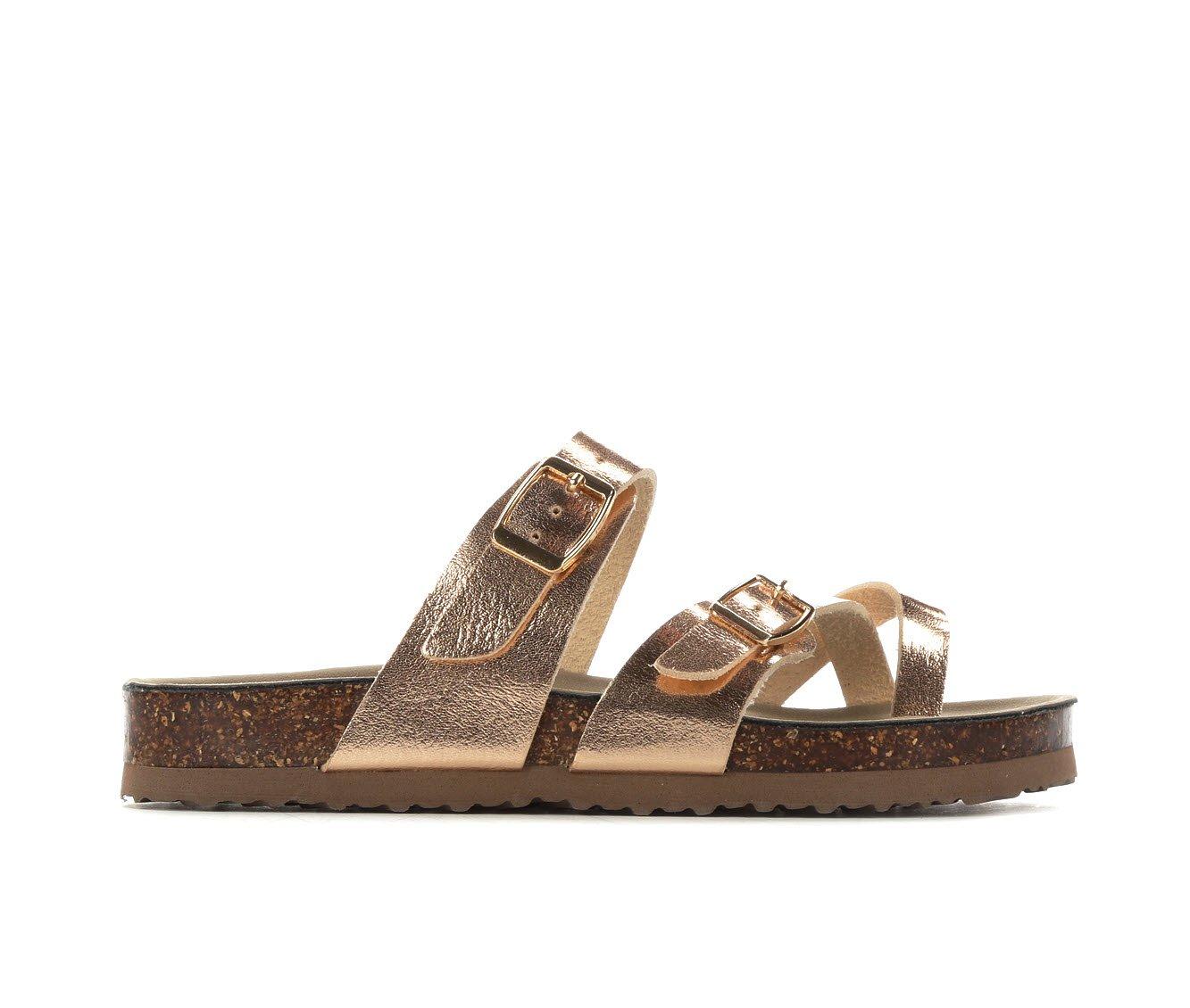 Madden girl birkenstocks rose hot sale gold