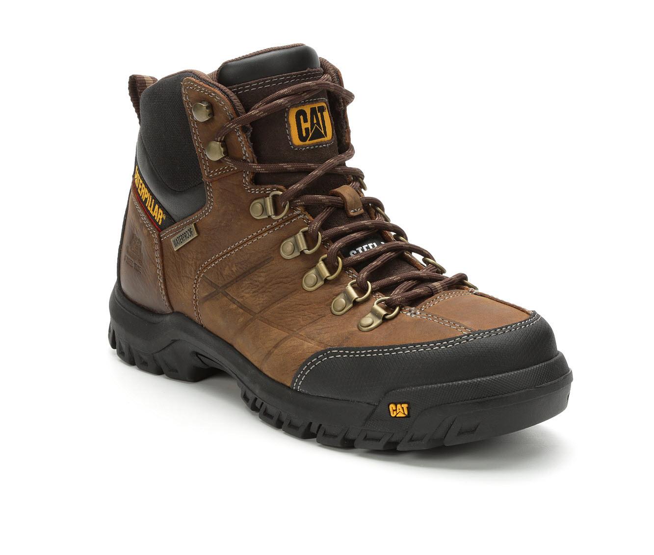 Caterpillar men's threshold waterproof hot sale steel toe industrial boot