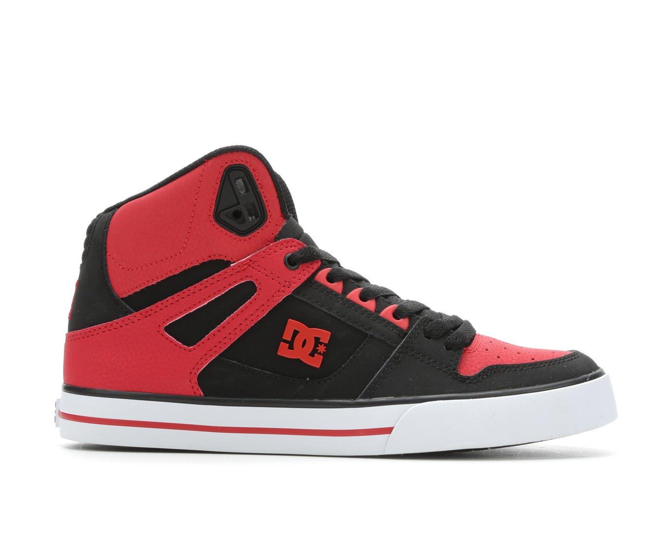 DC Boy's Unisex-Child Pure V Low Skate Shoe, Black/Black/Black, 3 Little Kid