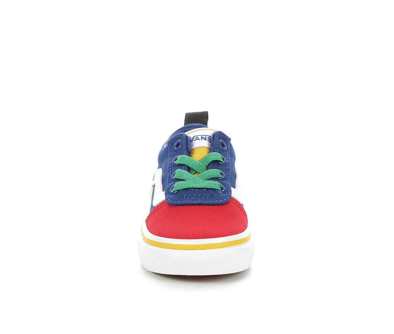 Toddler color block clearance vans