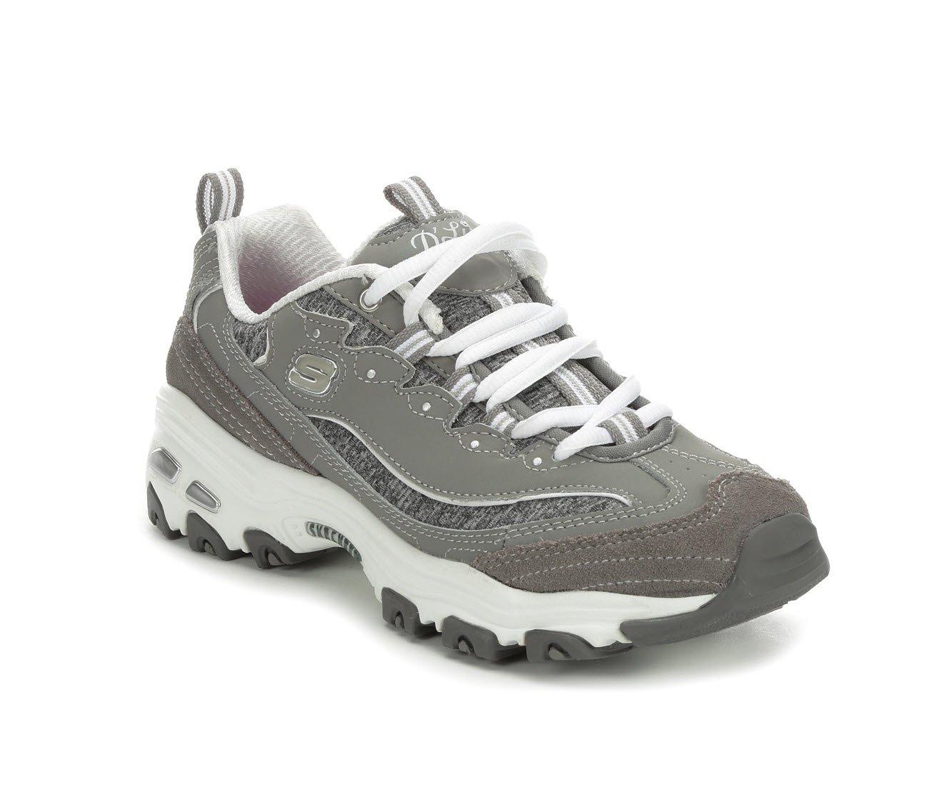 Skechers d'lites best sale 2 womens grey