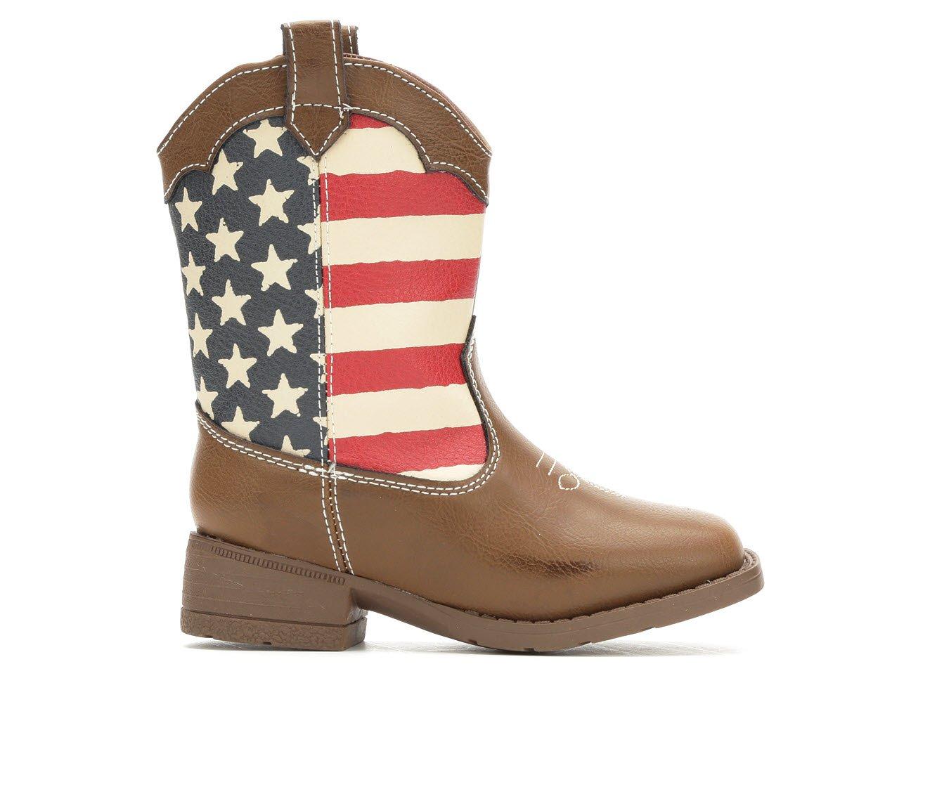 Kids' Natural Steps Toddler & Little Kid Stripes Cowboy Boots