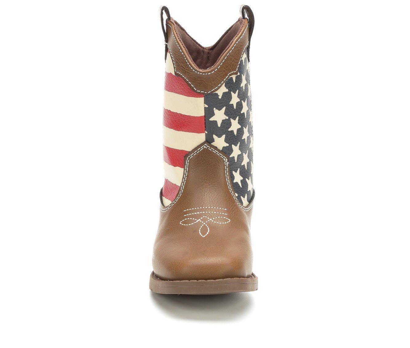 Kids' Natural Steps Toddler & Little Kid Stripes Cowboy Boots