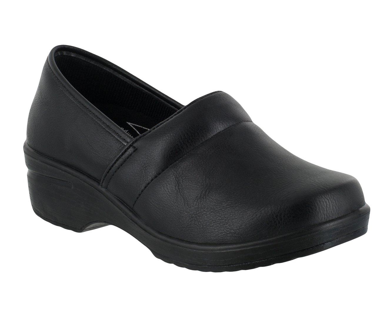 Women s Easy Works by Easy Street Lyndee Slip Resistant Clogs Shoe Carnival