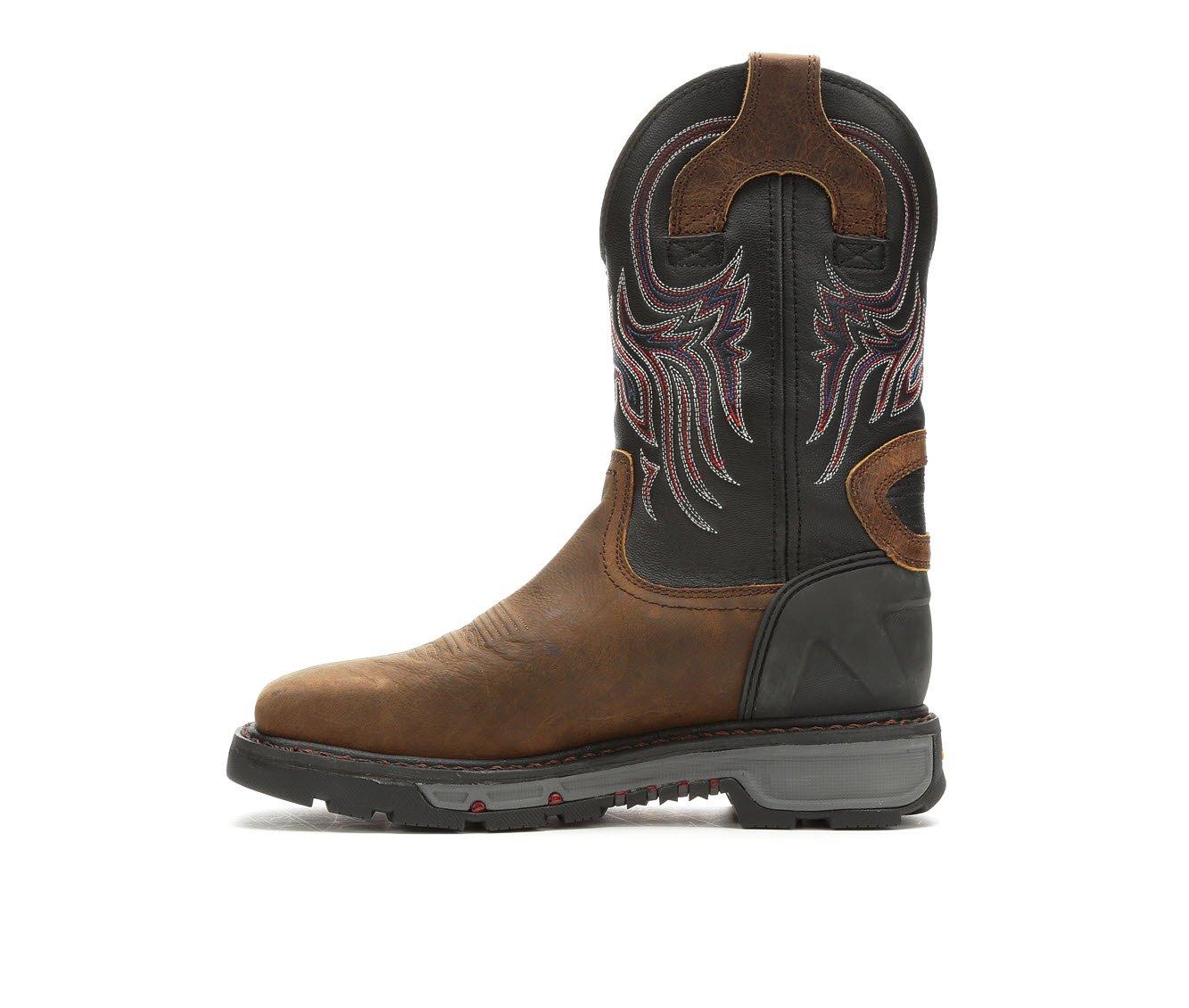 Men's Justin Boots Commander Steel Toe Cowboy Boots