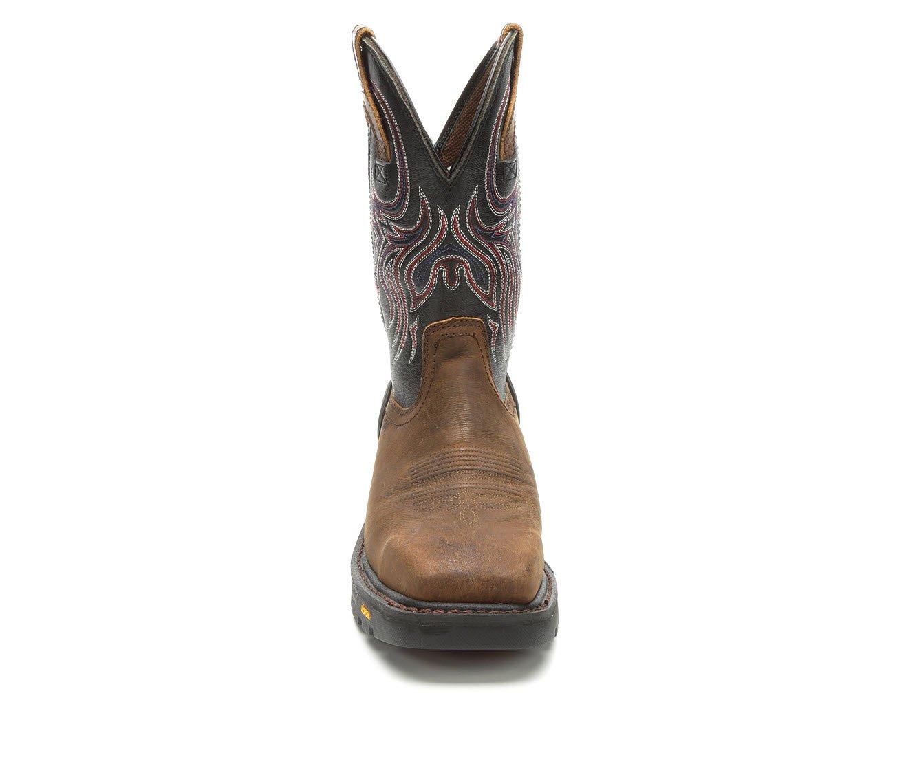 Men's Justin Boots Commander Steel Toe Cowboy Boots