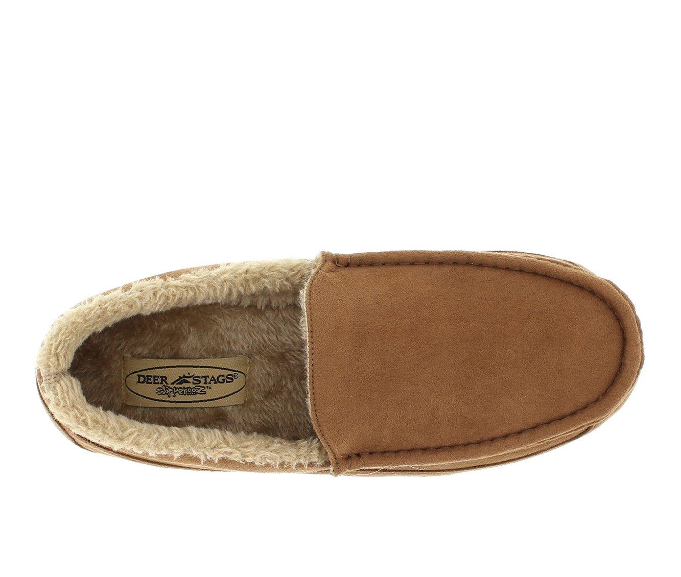 Deer Stags Spun Moccasin Slippers