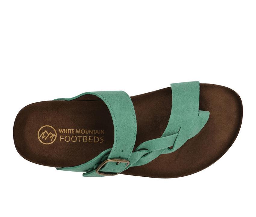 Women's White Mountain Crawford Footbed Sandals