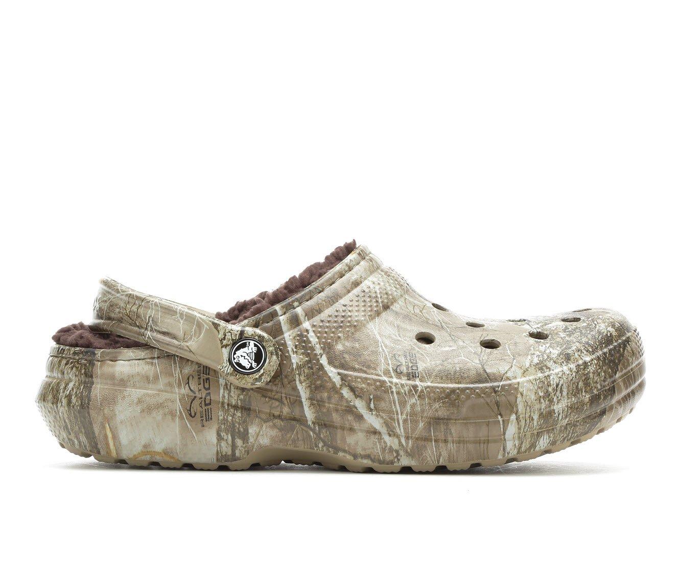 Adults Crocs Realtree Edge Lined Camo Clogs Shoe Carnival