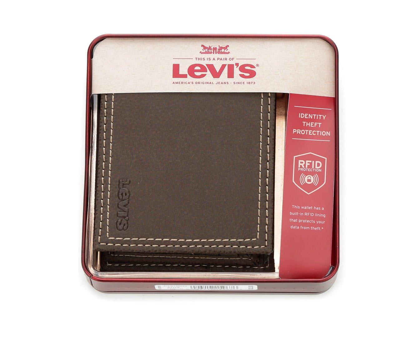 Men's Levi's® RFID-Blocking Extra-Capacity Slimfold Wallet