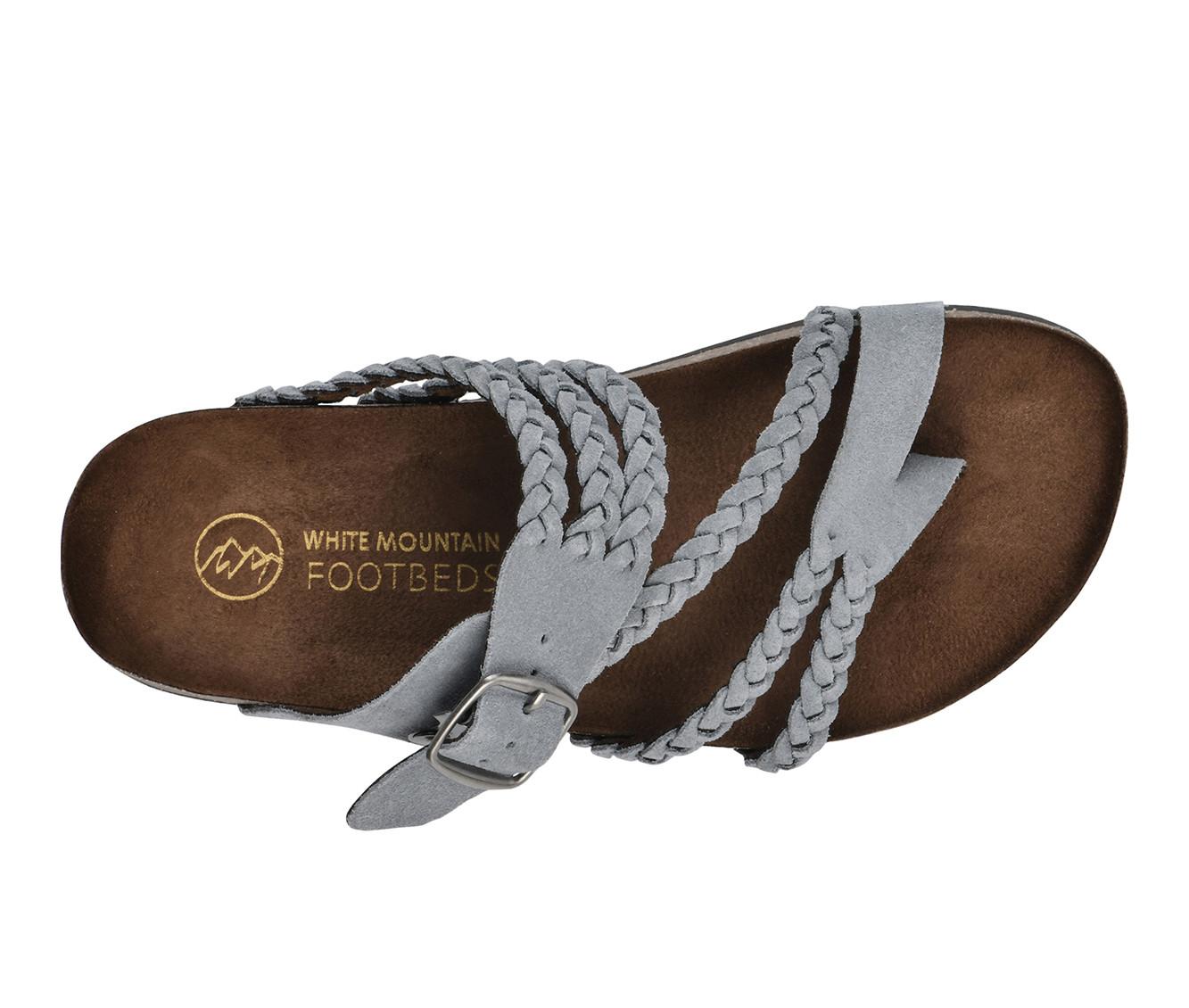 Women's White Mountain Hayleigh Footbed Sandals