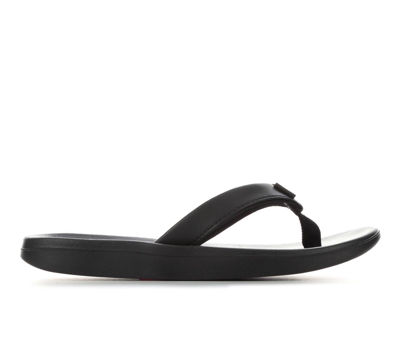 Nike 1 black hot sale thong flip flop