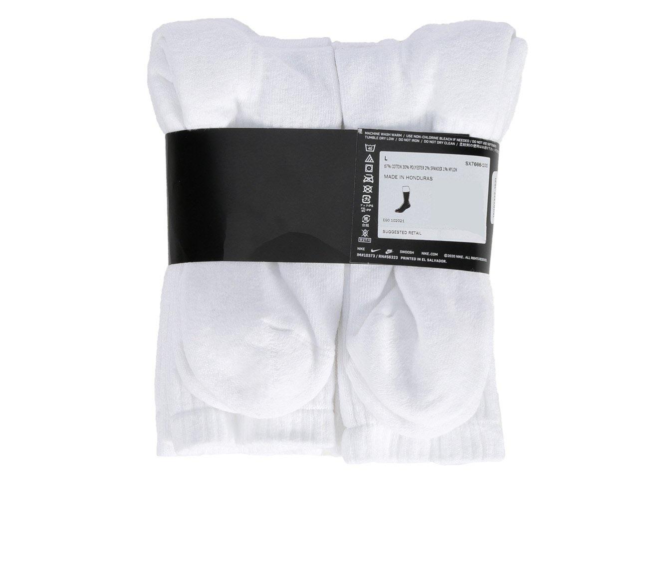 Nike 6 Pr Everyday Cushioned Crew Socks