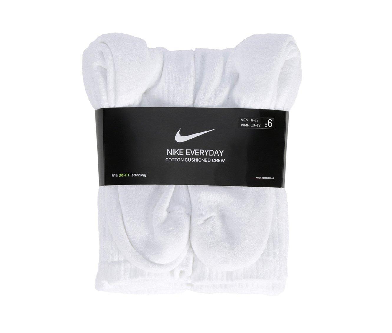 Nike 6 Pr Everyday Cushioned Crew Socks