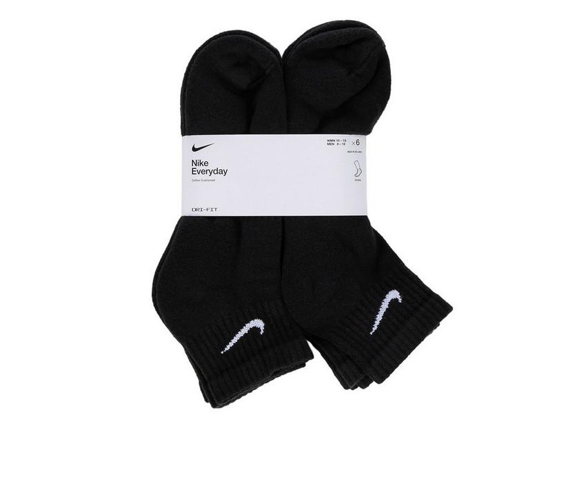 Nike 6 Pr Cushioned Quarter Length Socks