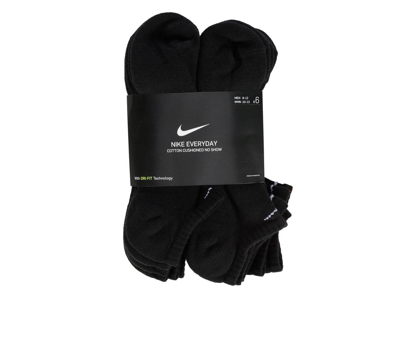 Men's nike black no show socks online