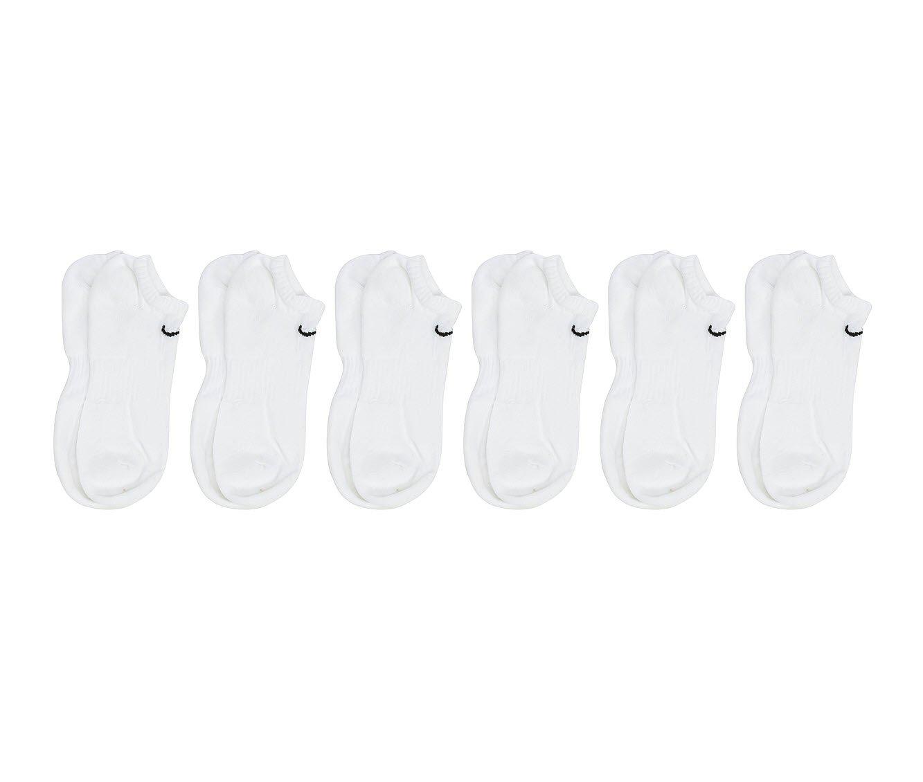 Nike Men's 6 Pair Cushioned No Show Socks