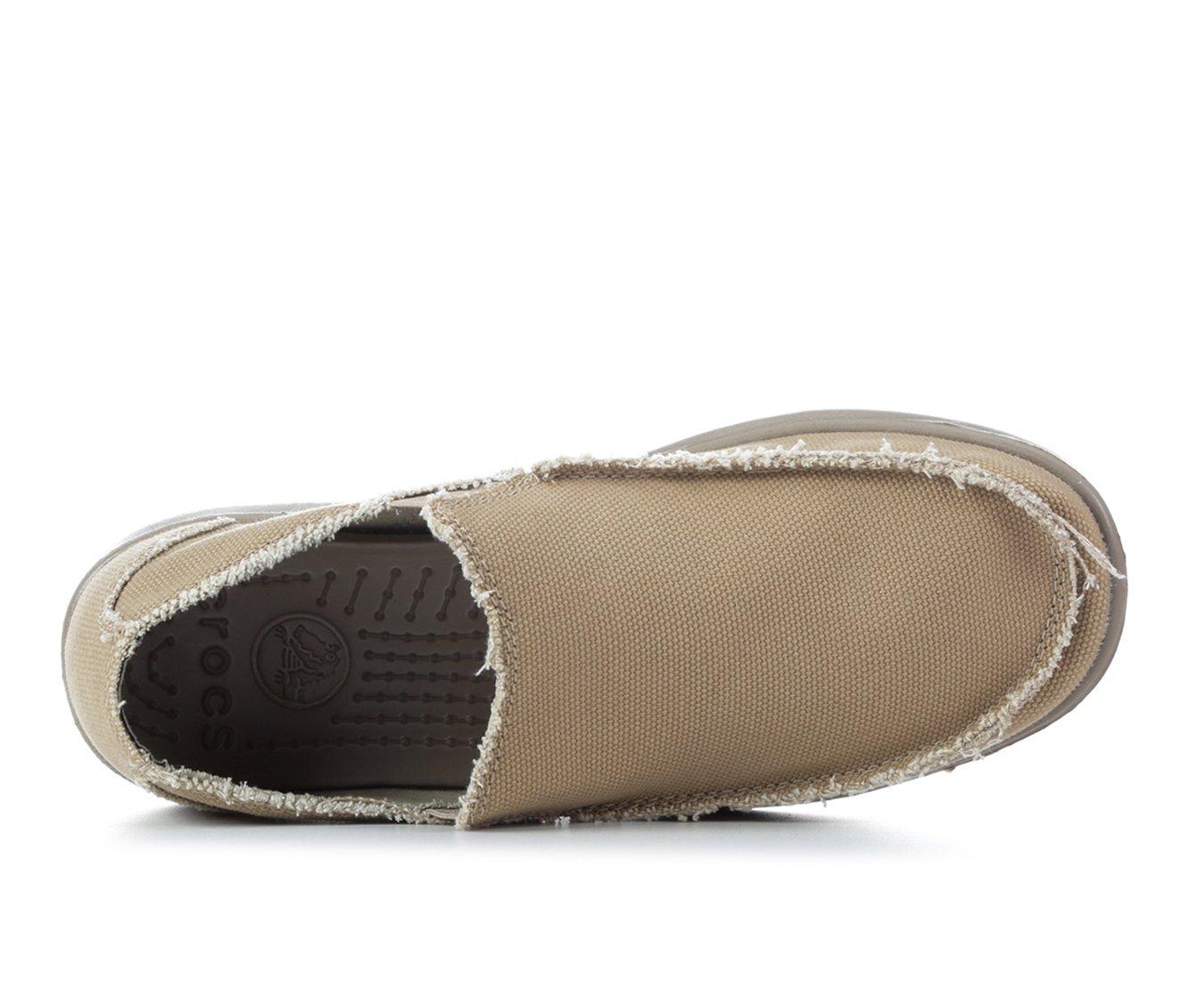 Crocs santa cruz hot sale slip on