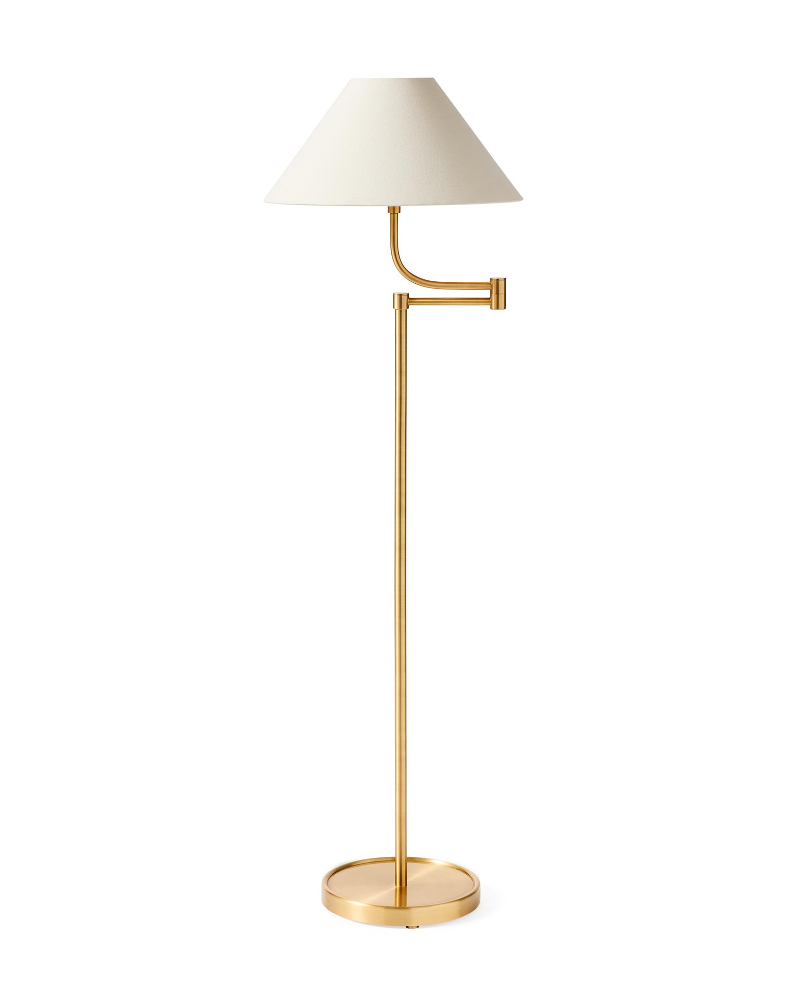 Kingsbury Oak Table Lamp - White