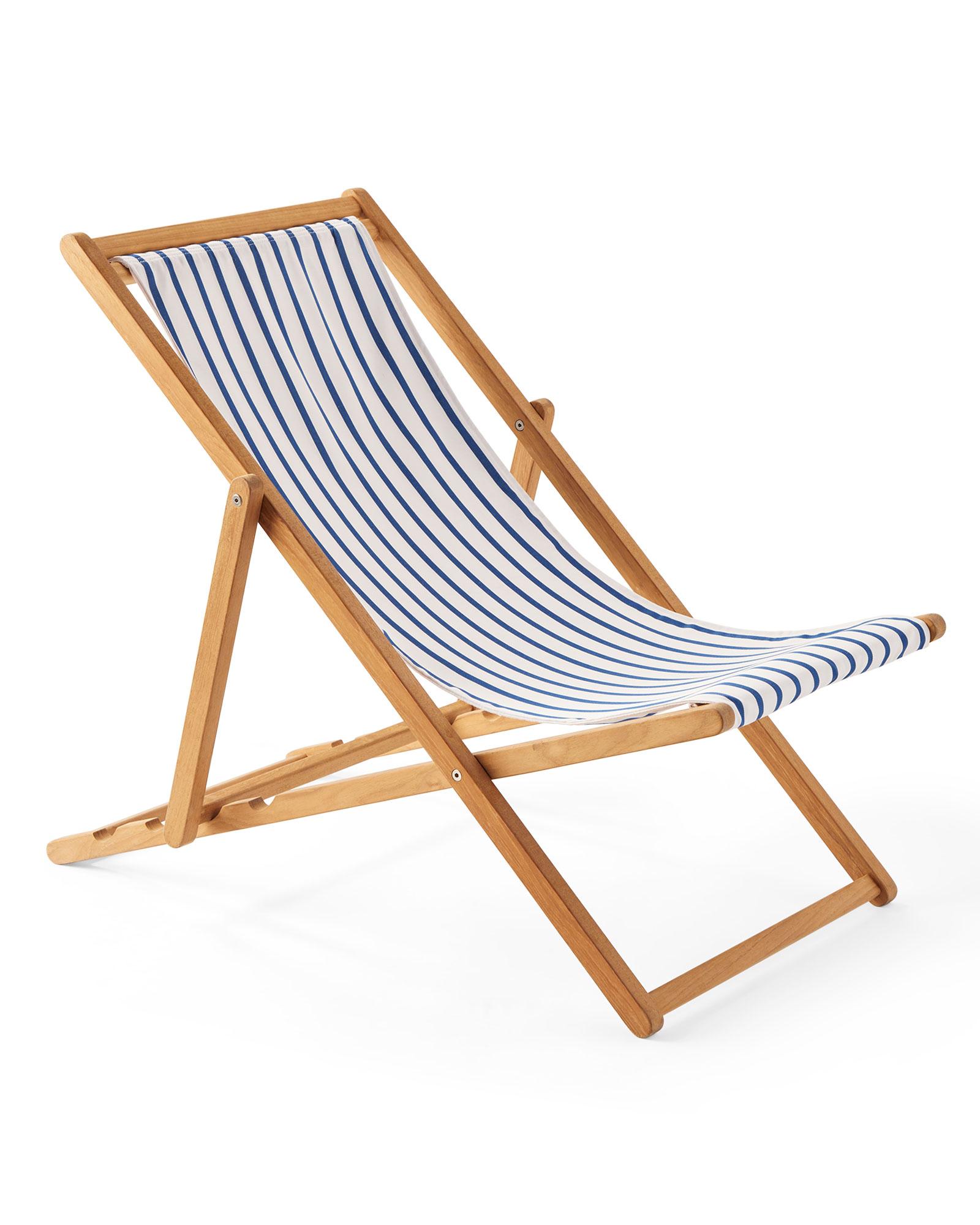 Teak Sling Chair Serena and Lily