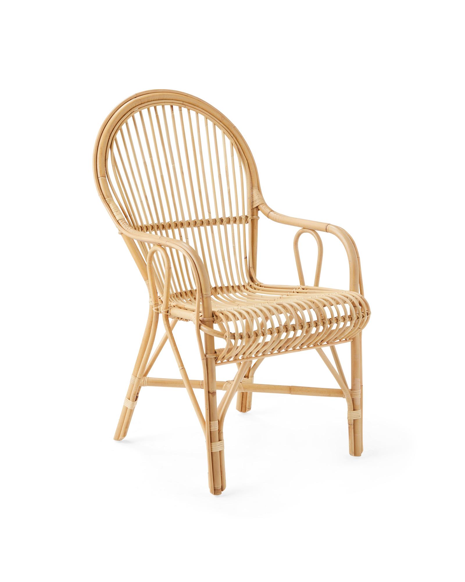 Tivoli Rattan Armchair Serena and Lily