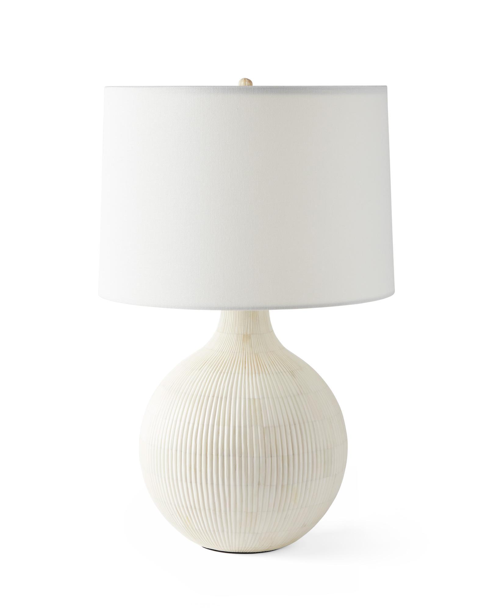 Irving Bone Inlay Table Lamp Serena and Lily
