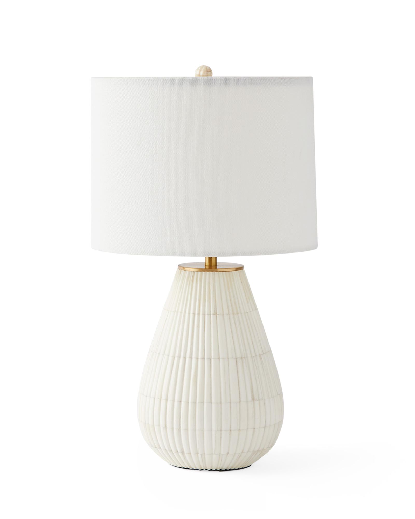 Irving Bone Inlay Petite Table Lamp