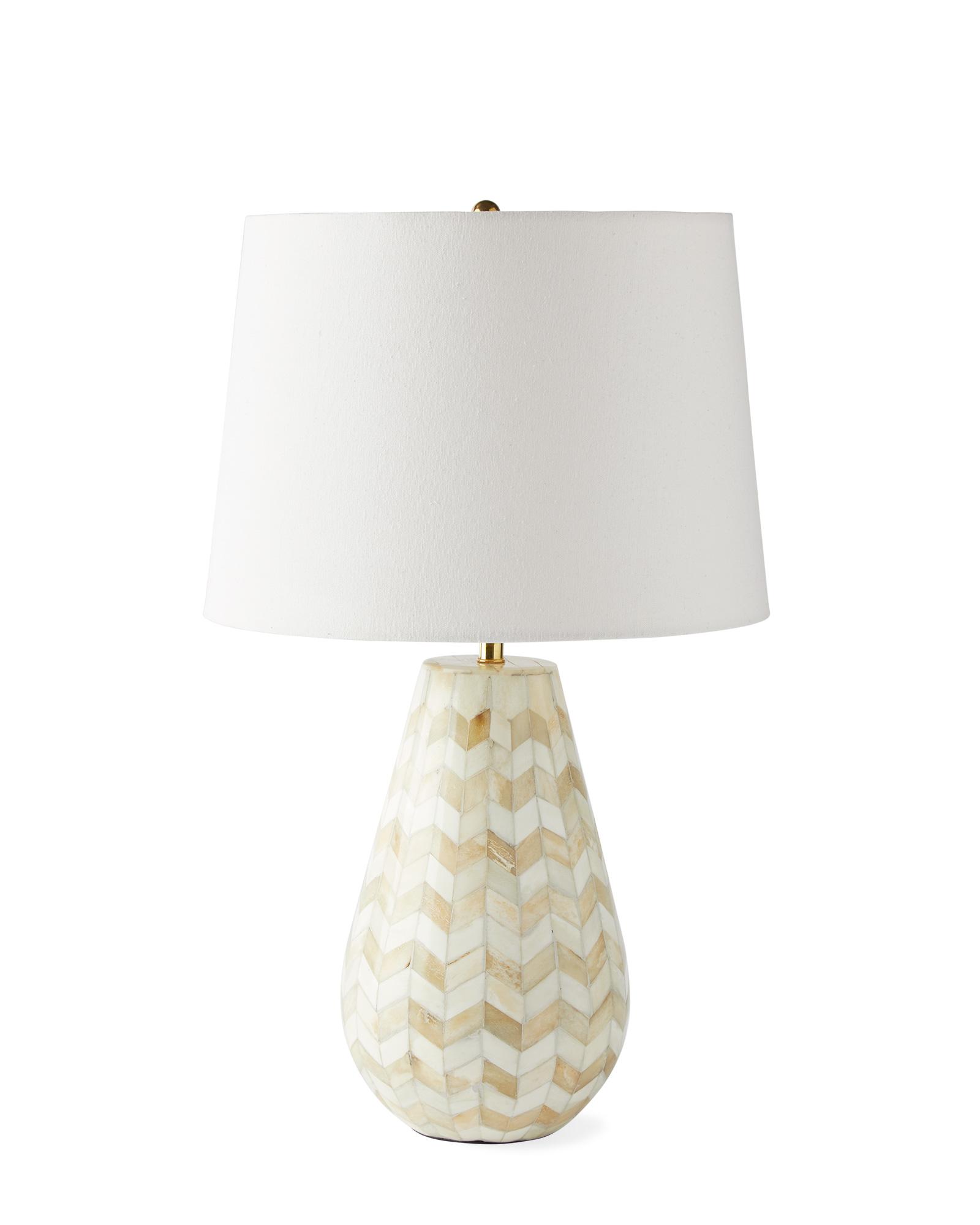 Irving Bone Inlay Petite Table Lamp