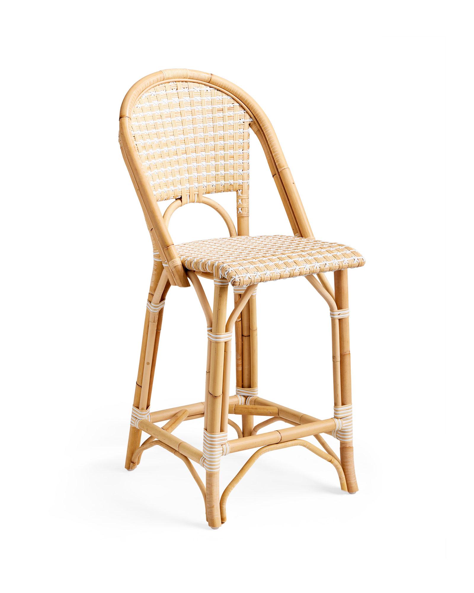 Riviera Étoile Rattan Counter Stool