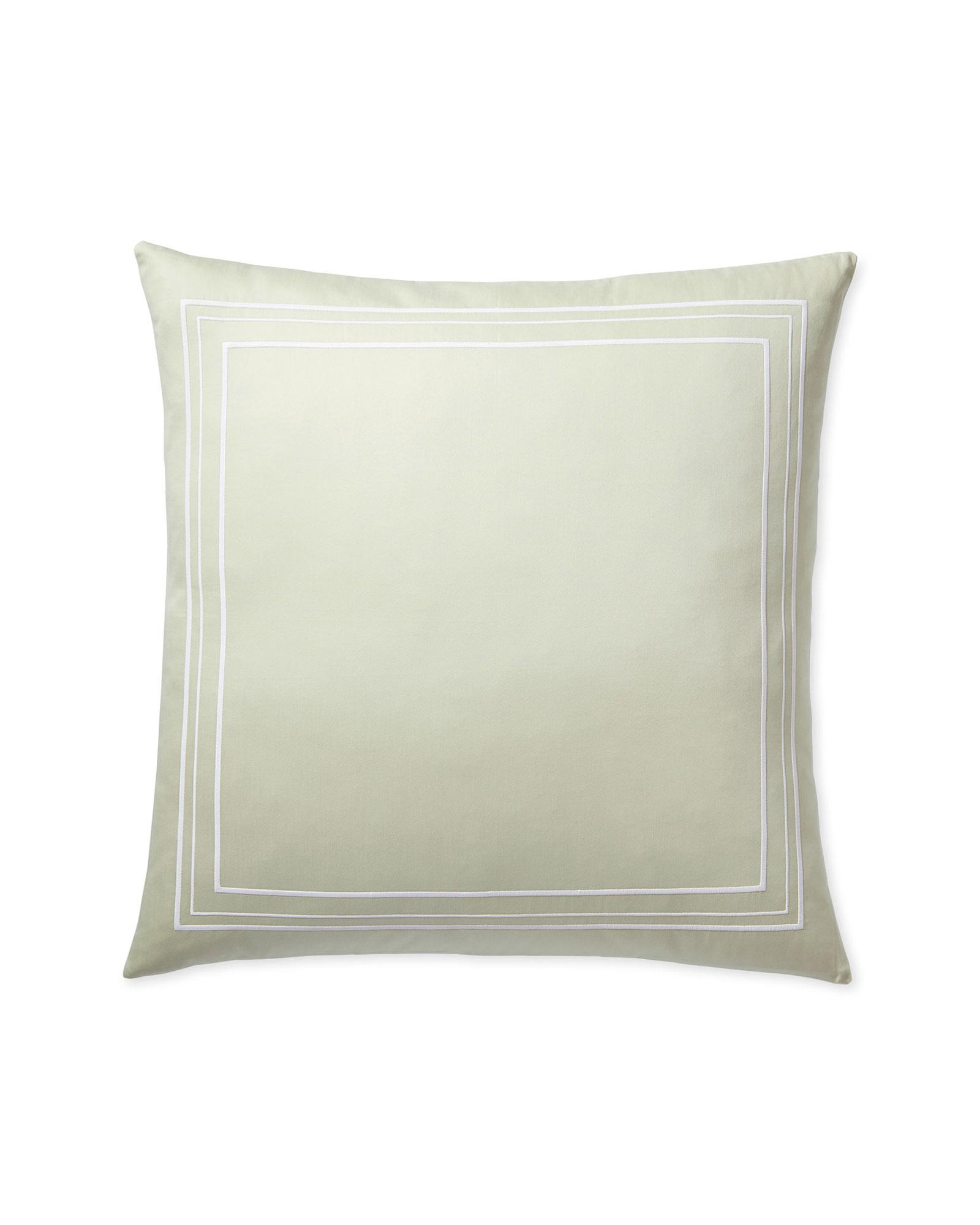Soho Sateen Sham | Pistachio, Standard Size