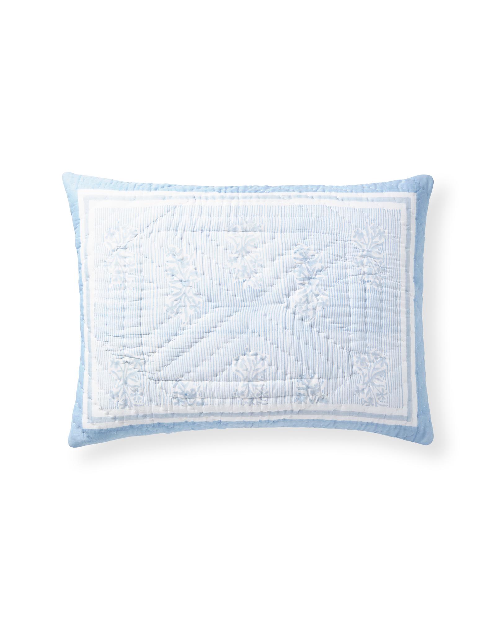 Amalfi Quilted Shams Standard Size