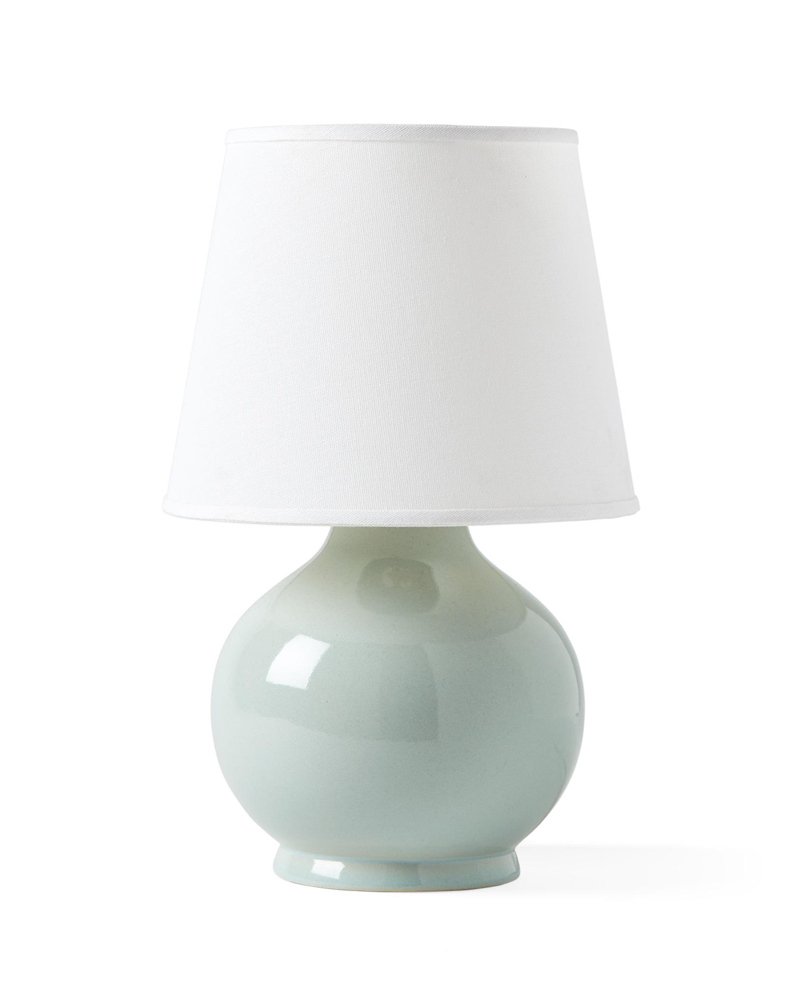 Como Petite Table Lamp – Coastal Blue | Serena & Lily
