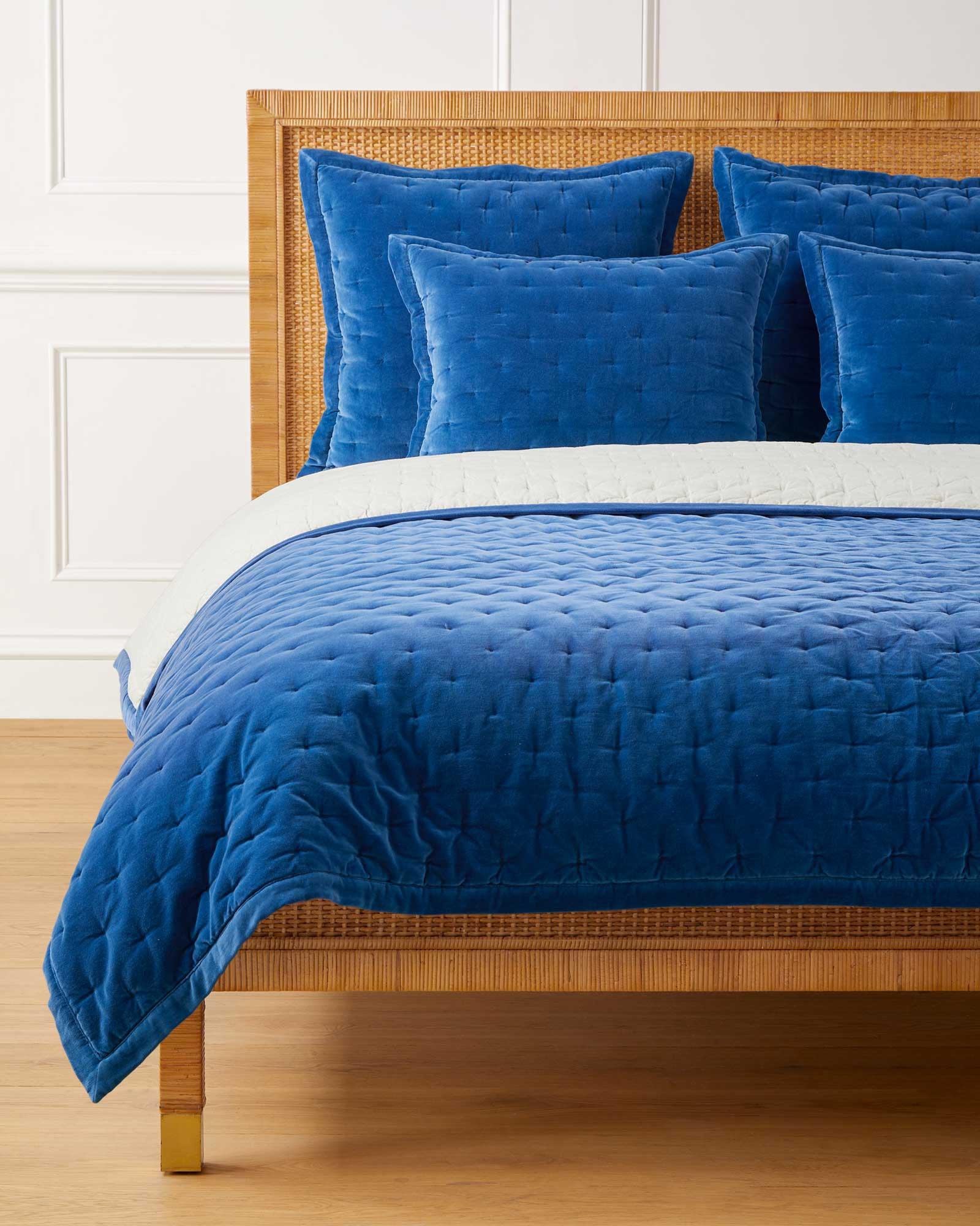 Sutter Velvet Quilt | Serena and Lily Sutter Velvet Quilt | Serena and Lily