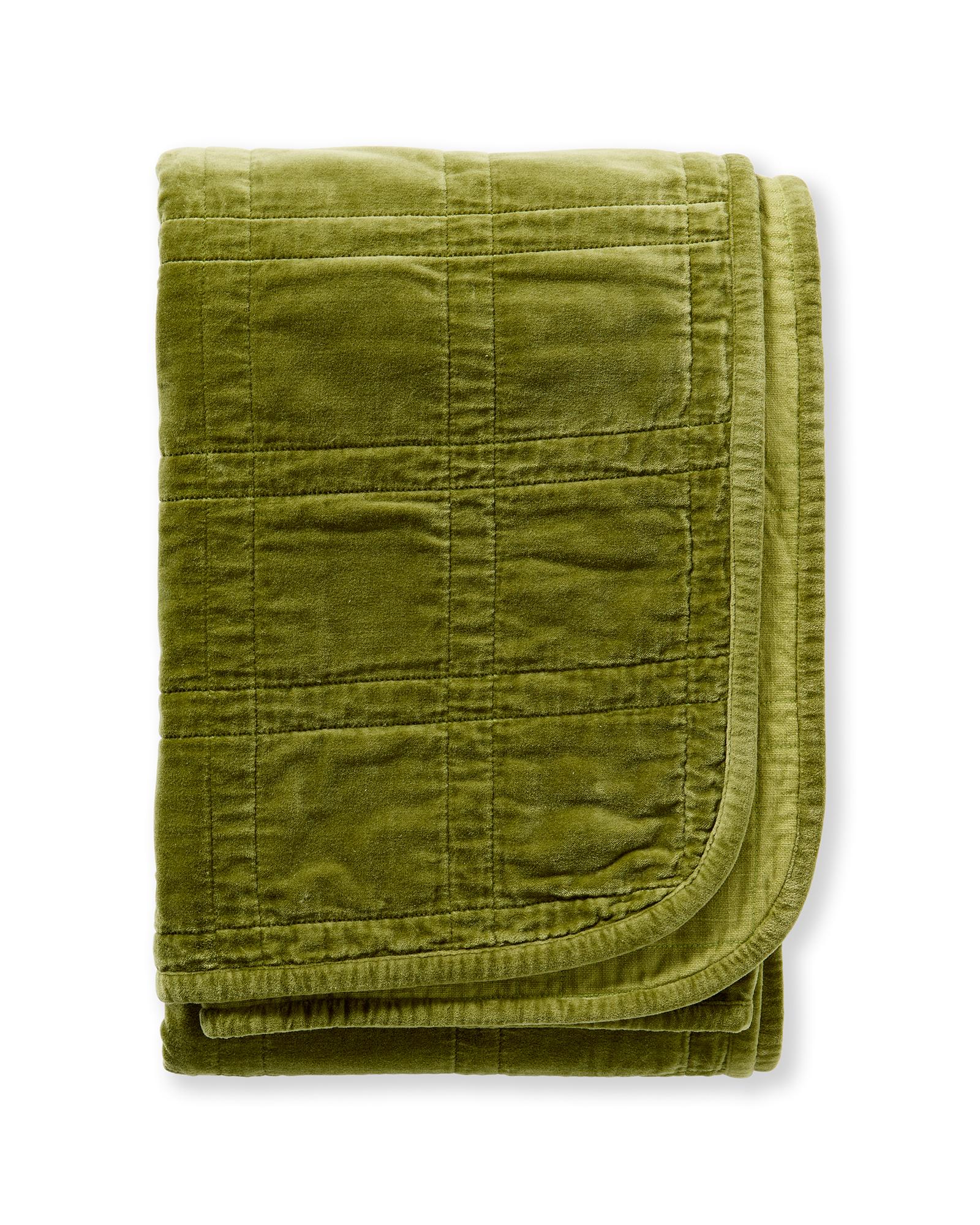 Beach House Velvet Throw