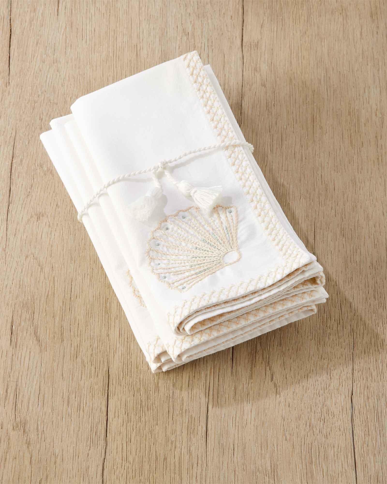 Embroidered Icon Napkin
