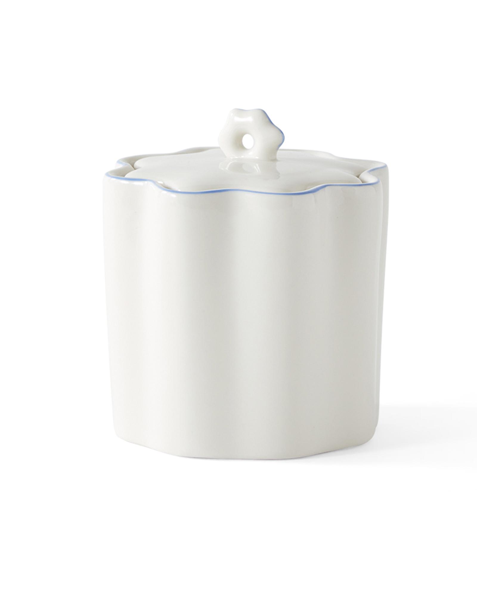 Wave Lidded Cannister