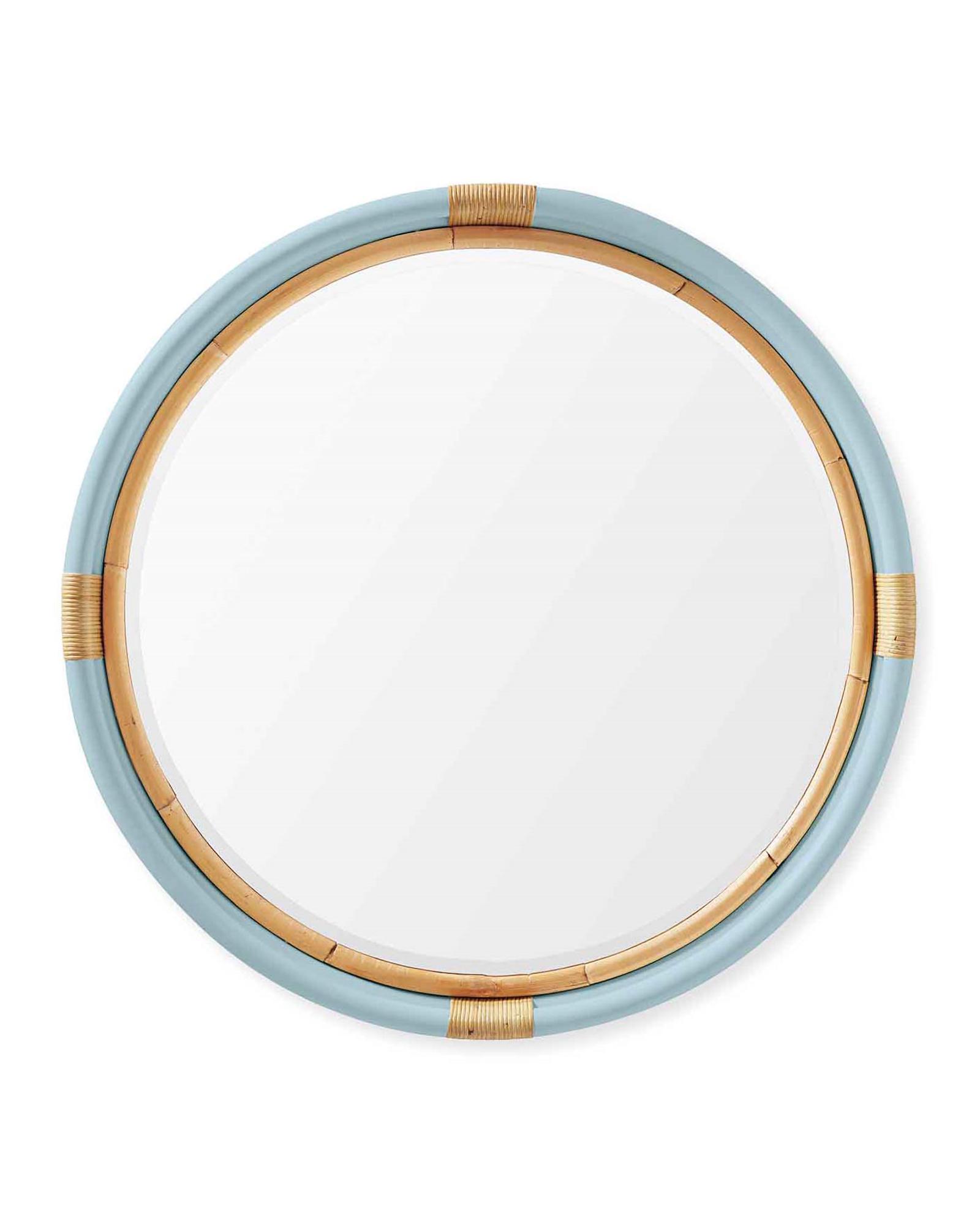 Montara Rattan Mirror | Serena and Lily