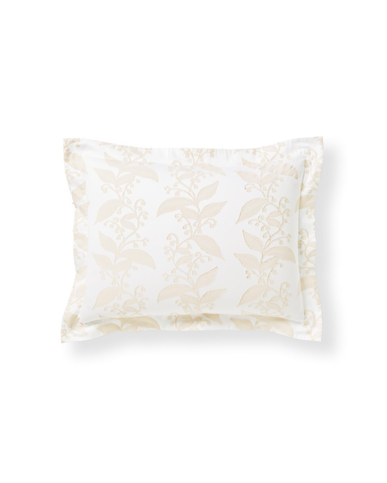Lily of the Valley Sham