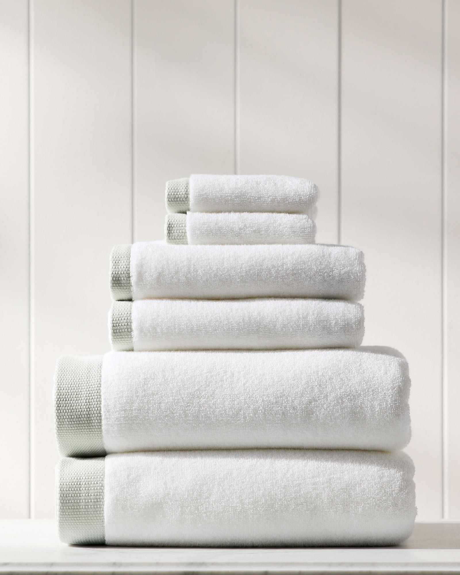 Sonoma Banded Bath Towel Collection