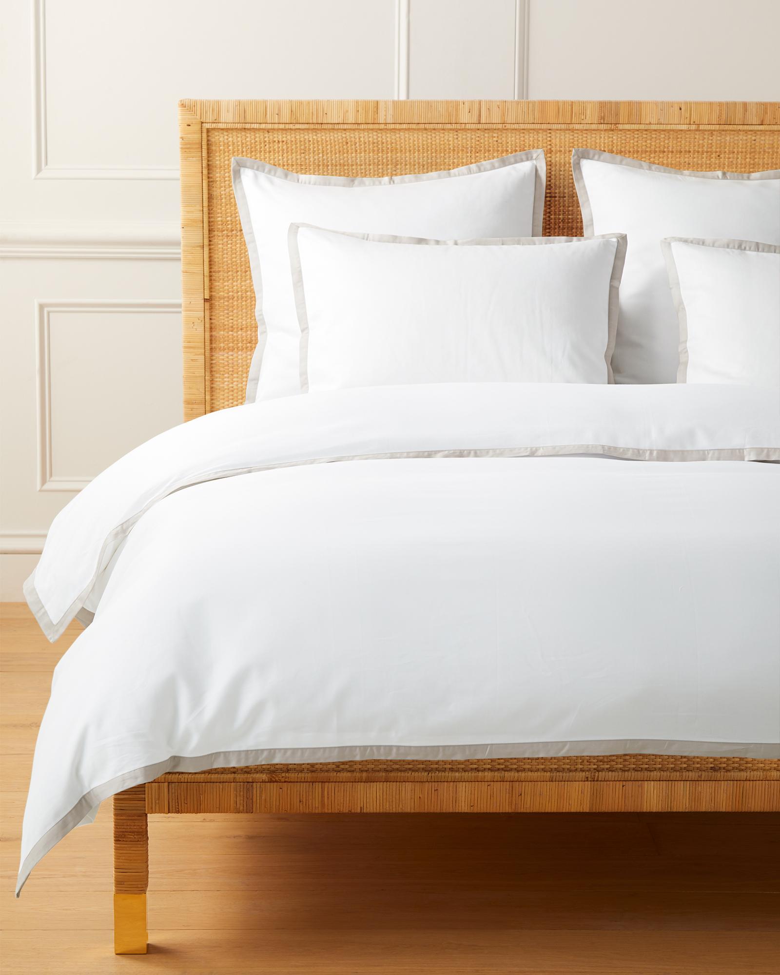 Border Frame Sateen Duvet Cover
