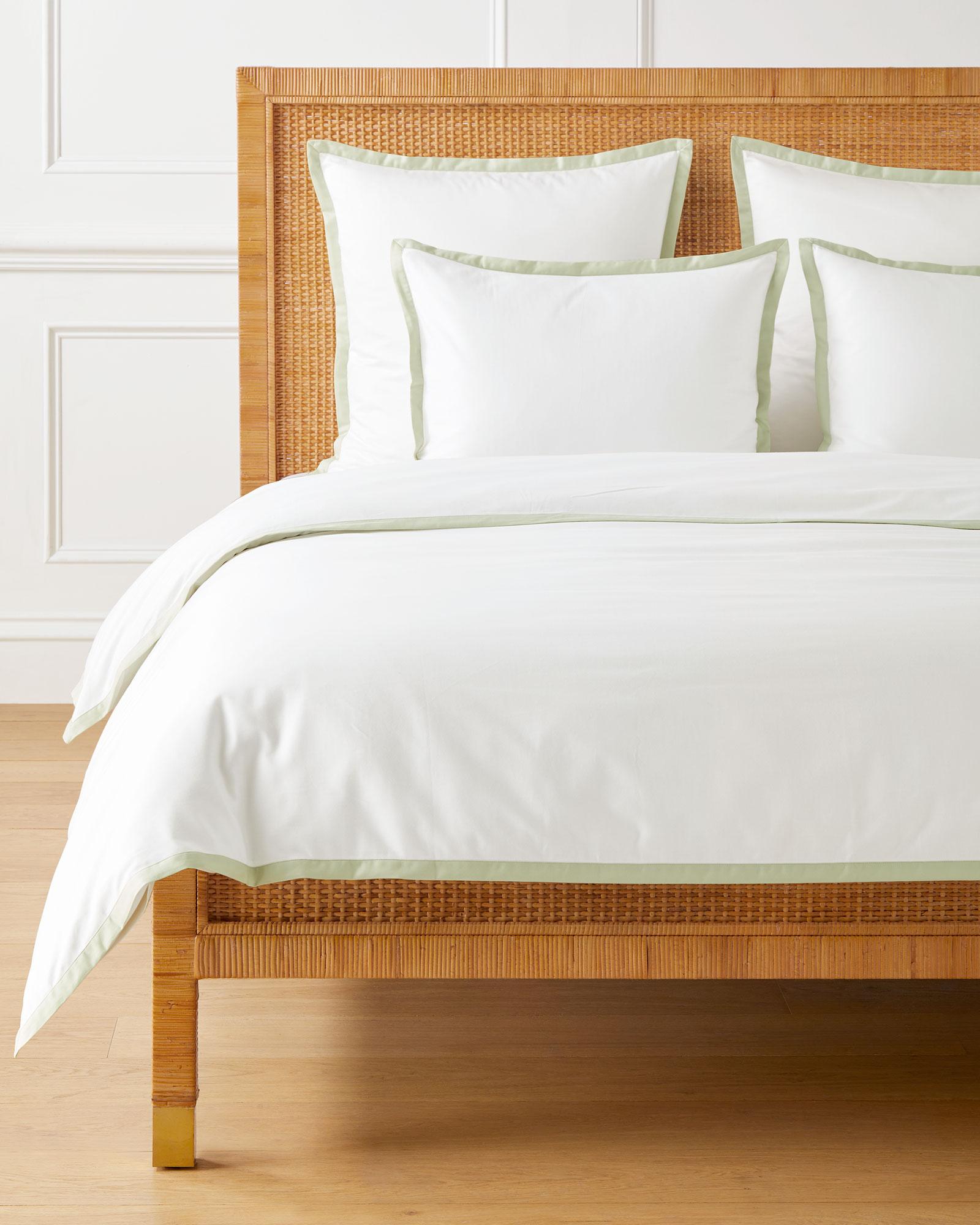 Border Frame Sateen Duvet Cover