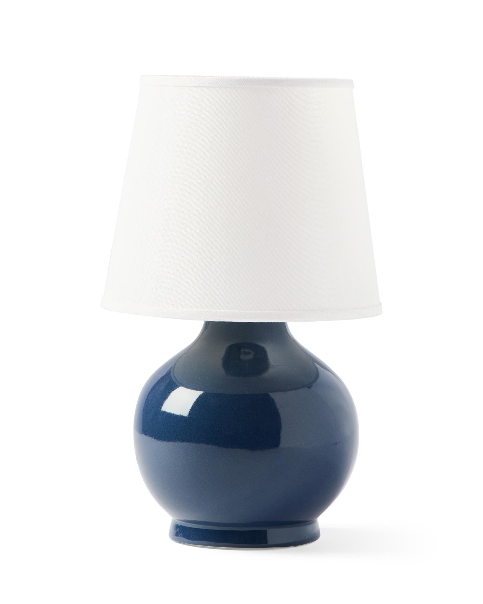 Como Petite Table Lamp – Navy | Serena & Lily