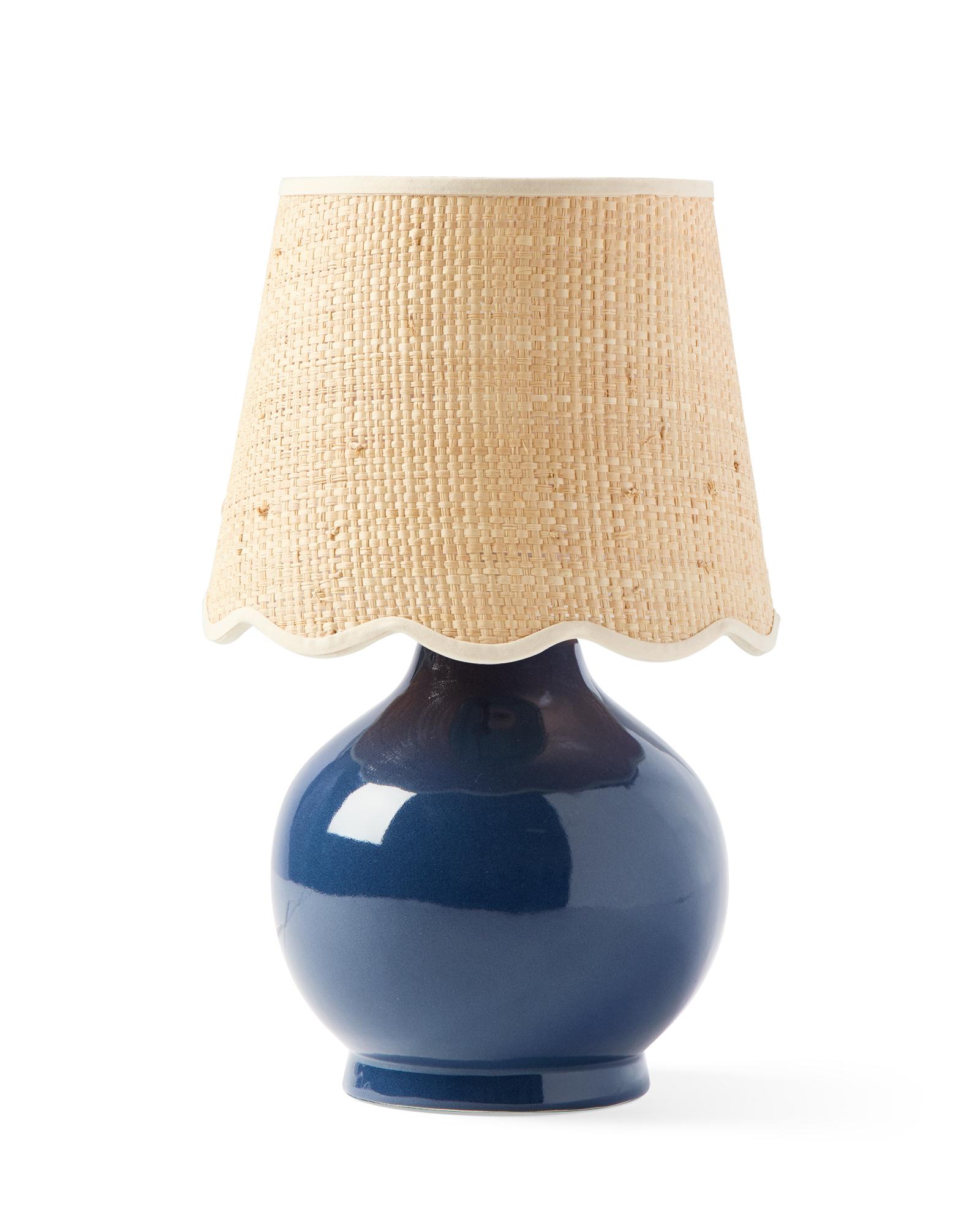 Como Petite Table Lamp – Navy | Serena & Lily