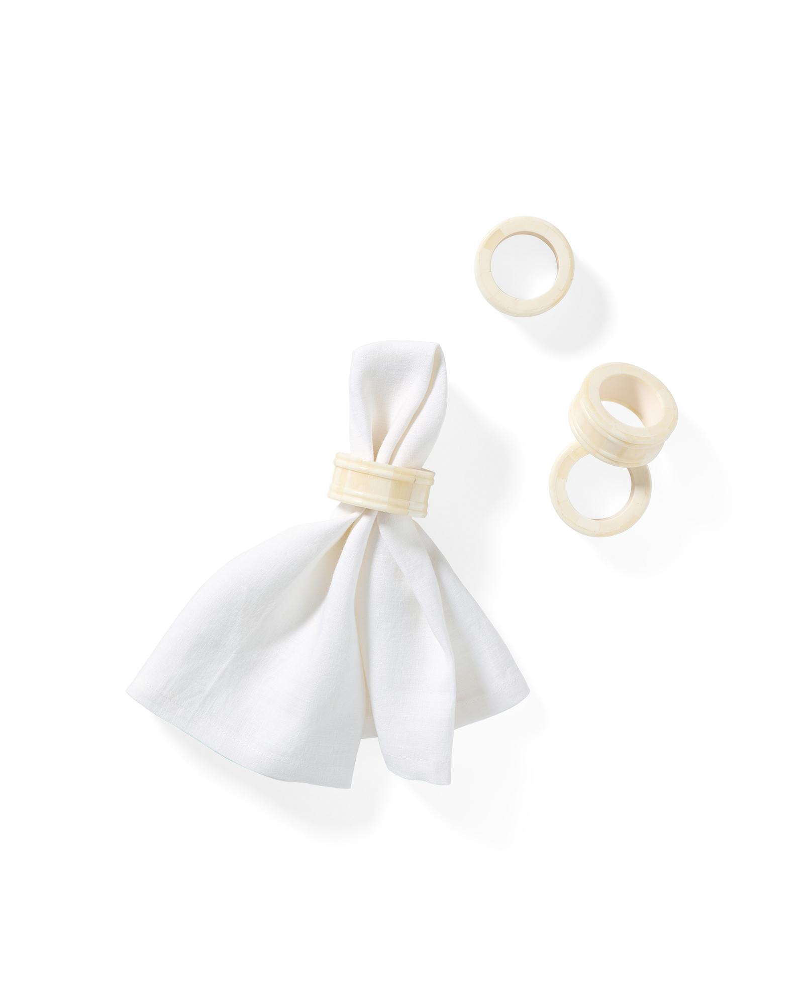 Reed Bone Napkin Rings (Set of 4)